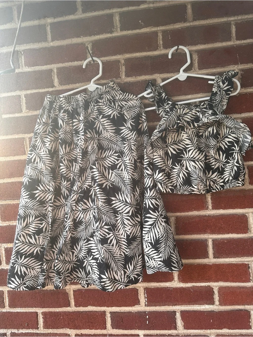 Paisley Lane Boutique Girls Shirt & Skirt Two Piece Set - Vacation Summer Outfit